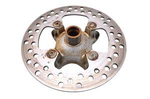 Kawasaki - 08 Kawasaki Brute Force 650 4x4 Front Wheel Hub & Rotor Left Right KVF650 - Image 3