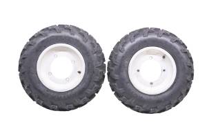 Polaris - 03 Polaris Predator 500 Front Wheels Rims & Tires Xctrax Radial (175\80R10) - Image 1