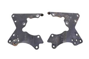 Suzuki - 00 Suzuki Quadsport 80 Rear Muffler Housing Covers Left & Right LT80 2x4 - Image 2