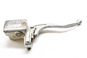 Suzuki - 02 Suzuki Vinson 500 4x4 Front Brake Master Cylinder & Lever LTA500F - Image 2