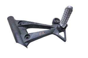 Kawasaki - 09 Kawasaki Ninja 250 Rear Right Passenger Foot Peg & Bracket Mount EX250 - Image 1