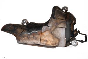 Suzuki - 86 Suzuki Quadrunner 125 2x4 Fuel Tank Heat Shield Cover LT125 - Image 5