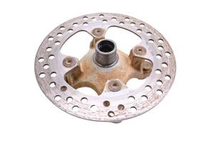 Kawasaki - 07 Kawasaki Brute Force 650 4x4 Front Wheel Hub & Rotor Left Right KVF650 - Image 3