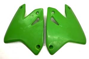 Kawasaki - 03 Kawasaki KLX400R Gas Tank Side Covers Panels Fenders Left & Right DRZ400 - Image 3