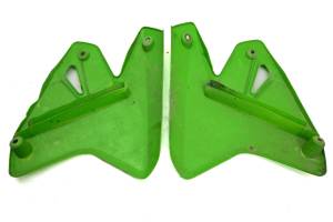 Kawasaki - 03 Kawasaki KLX400R Gas Tank Side Covers Panels Fenders Left & Right DRZ400 - Image 5