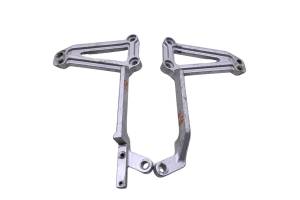 Kawasaki - 04 Kawasaki Ninja 250 Foot Peg Bracket Mounts Left & Right EX250 - Image 2