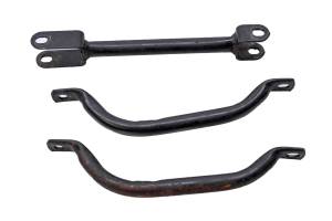 Kawasaki - 01 Kawasaki Bayou 220 2x4 Rear Suspension Brackets Mounts KLF220 - Image 6