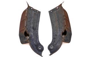 Honda - 86 Honda Fourtrax 125 2x4 Front Left & Right Inner Fenders Mud Guard TRX125 - Image 1