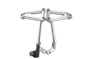 Kawasaki - 04 Kawasaki Ninja 250R Muffler Stay Brackets Mounts Left & Right EX250 - Image 2