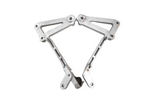 Kawasaki - 04 Kawasaki Ninja 250R Muffler Stay Brackets Mounts Left & Right EX250 - Image 3