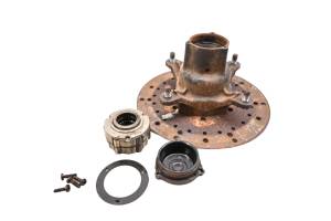 Polaris - 02 Polaris Sportsman 500 6x6 Front Wheel Hub & Rotor Left Right - Image 1