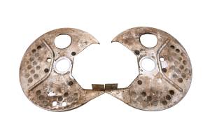 Kawasaki - 01 Kawasaki Mojave 250 2x4 Front Rotor Guards Left & Right KSF250 - Image 1