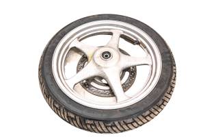 Suzuki - 90 Suzuki VX800 Front Wheel Rotor Rim & Tire 110/80-18 - Image 7