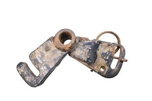 Kawasaki - 05 Kawasaki Bayou 250 2x4 Brake Lever Bracket KLF250 - Image 5