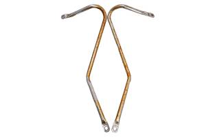 77 Puch Maxi Rear Fender Support Brackets Mounts E50 - Image 4