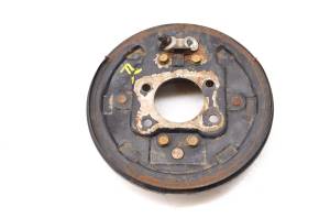 Kawasaki - 86 Kawasaki Bayou 300 2x4 Front Left Brake Drum Plate KLF300 - Image 3