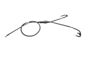 Kawasaki - 02 Kawasaki Prairie 650 4x4 Front Differential Lock Cable KVF650 - Image 1