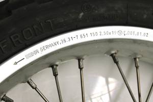 BMW - 02 BMW F650GS ABS Front Wheel Rim & Tire 100/90-19 - Image 11