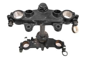 95 Suzuki DR125SE Triple Tree Lower & Upper Handlebar Clamps