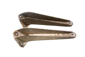 Kawasaki - 03 Kawasaki Prairie 650 4x4 Rear Carrier Rack Support Brackets Mounts KVF650 - Image 3