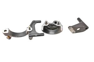 00 Mercury Z40 2.5L 200HP Outboard Starter Motor Support Brackets Mounts Mariner - Image 5