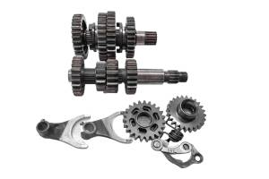 Suzuki - 05 Suzuki RMZ450 Transmission Shift Forks & Drum - Image 2