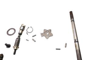 Honda - 85 Honda Fourtrax 125 2x4 Transmission Shift Forks & Drum TRX125 - Image 9