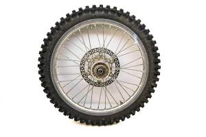 02 Yamaha YZ250F Front Wheel Rim Rotor & Tire 80/100-21