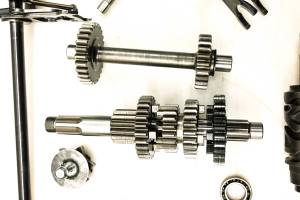 Kawasaki - 00 Kawasaki Bayou 220 2x4 Transmission Shift Forks & Drum KLF220 - Image 10