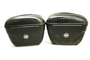 14 BMW G650GS Sertao Rear Saddle Bag Storage Boxes Left & Right GIVI - Image 7