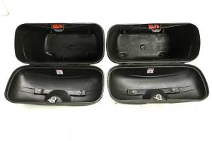 14 BMW G650GS Sertao Rear Saddle Bag Storage Boxes Left & Right GIVI - Image 11