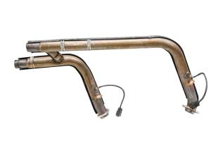 20 Harley-Davidson Street Bob FXBB Header Exhaust Head Pipe & Oxygen Sensors - Image 7