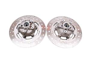 Piaggio - 16 Piaggio MP3 500 Sport ABS Front Wheel Hubs & Rotors Left & Right - Image 5