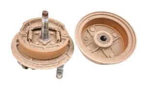 Kawasaki - 02 Kawasaki Bayou 220 Front Left Brake Drum KLF220 - Image 6