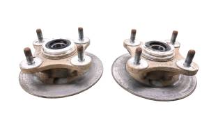 Bombardier - 06 Can-Am Rally 175 Front Wheel Hubs & Rotors Left & Right Bombardier - Image 1