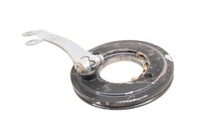 Suzuki - 86 Suzuki Quadrunner 50 2x4 Rear Brake Drum Plate LT50 - Image 5