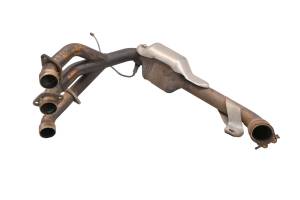 16 Triumph Tiger 800 XCx Header Exhaust Head Pipe - Image 3