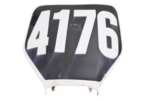 Kawasaki - 03 Kawasaki KX125 Front Number Plate Cover - Image 2