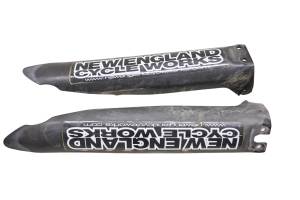 03 Kawasaki KX125 Front Fork Guard Covers