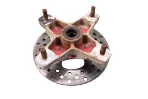 Honda - 02 Honda TRX300EX Front Wheel Hub & Rotor Left Right Sportrax 300 2x4 - Image 1