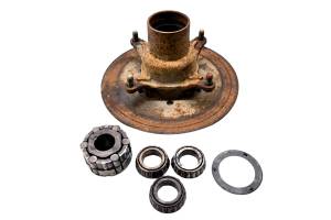 Polaris - 93 Polaris Big Boss 350L 6x6 Front Wheel Hub & Rotor Left Right - Image 2