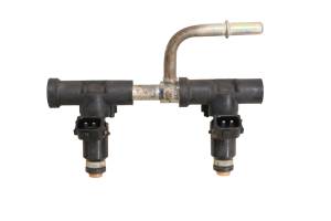 Suzuki - 05 Suzuki Burgman 650 Fuel Injectors & Rail AN650 - Image 4