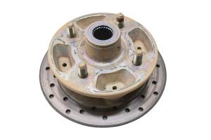 Yamaha - 16 Yamaha Wolverine 700 Front Rear Wheel Hub & Rotor Left Right YXE700 - Image 2