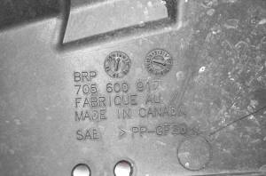 Can-Am - 17 Can-Am Commander 1000 EFI 4x4 Brake Master Cylinder Cover Guard - Image 7