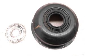 Kawasaki - 02 Kawasaki Prairie 400 2x4 Rear Brake Drum Cover Housing KFV400 - Image 1