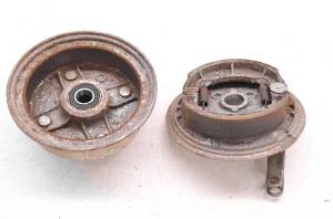 Kawasaki - 02 Kawasaki Bayou 220 2x4 Front Left Brake Drum Assembly KLF220 - Image 5