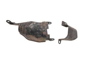 98 Yamaha Timberwolf 250 4x4 Driveshaft Guard & Front Right Axle Guard YFB250FW