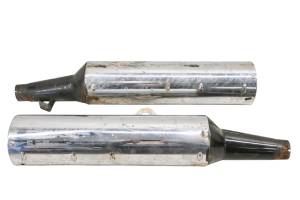 00 Kawasaki Ninja 500 Left & Right Mufflers Exhaust EX500