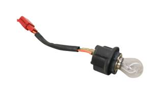 Honda - 91 Honda Interceptor 750 Front Left Turn Signal Socket Wire & Bulb VFR750F - Image 3