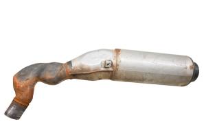 91 Honda CBR1000F Left Muffler Exhaust Pipe